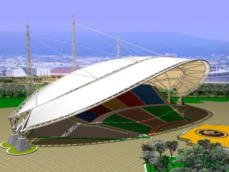 惠州体育场膜结构